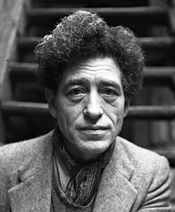 Portrait of Alberto Giacometti