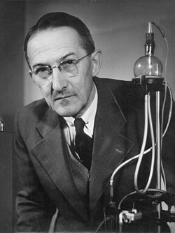 Portrait of Jaroslav Heyrovský