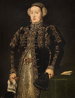 Portrait of Catherine of Austria, Queen of Portugal