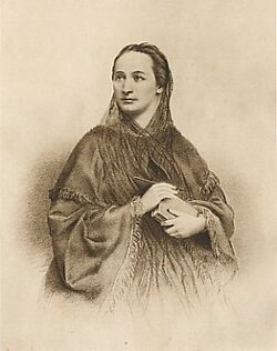 Portrait of Božena Němcová