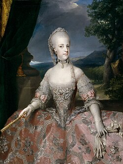 Portrait of Maria Carolina of Austria