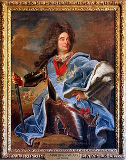 Portrait of Claude Louis Hector de Villars
