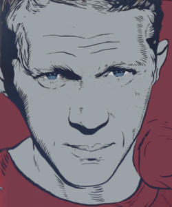 Portrait of Steve McQueen