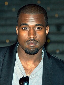 Portrait of Kanye West