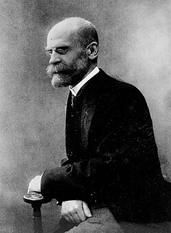 Portrait of Émile Durkheim