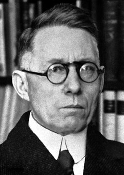 Portrait of Johannes V. Jensen