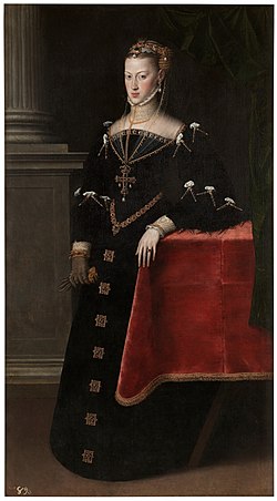 Portrait of Maria of Austria, Holy Roman Empress