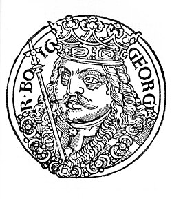 Portrait of George of Poděbrady