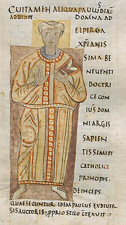 Portrait of Paul the Deacon