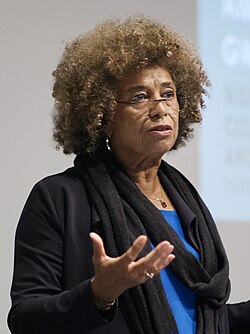 Portrait of Angela Davis