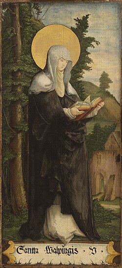 Portrait of Saint Walpurga