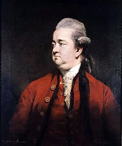 Portrait of Edward Gibbon