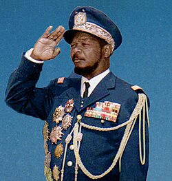 Portrait of Jean-Bedel Bokassa