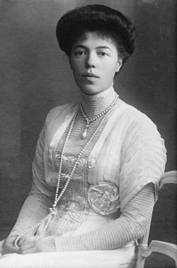 Portrait of Grand Duchess Olga Alexandrovna of Russia