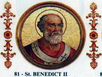 Portrait of Benedict II