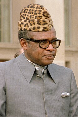 Portrait of Mobutu Sese Seko