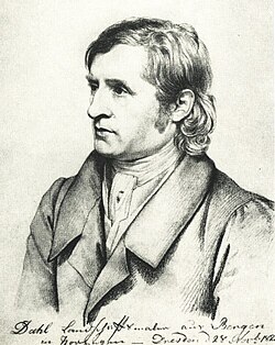 Portrait of Johan Christian Dahl