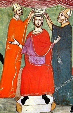 Portrait of Manfred, King of Sicily