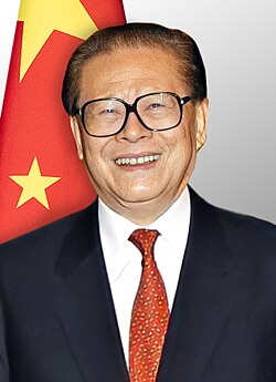 Portrait of Jiang Zemin