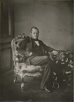 Portrait of Camillo Benso di Cavour