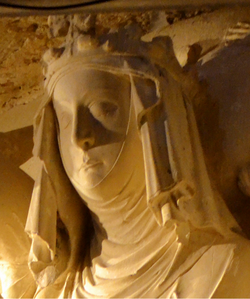 Portrait of Blanche of Anjou