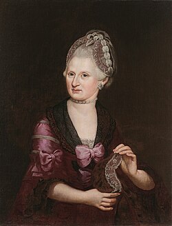 Portrait of Anna Maria Mozart