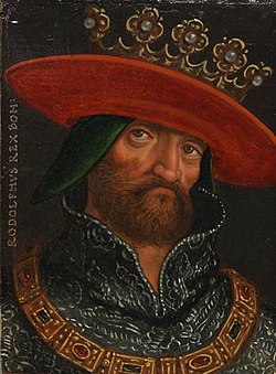 Portrait of Rudolf I of Bohemia