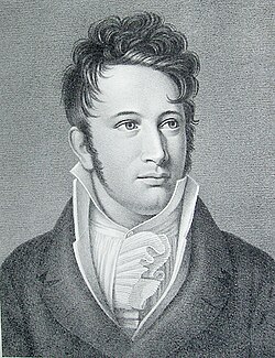 Portrait of Adam Oehlenschläger