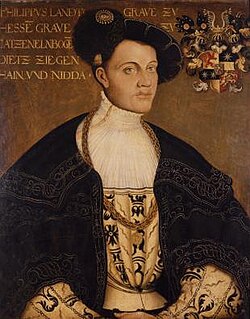 Portrait of Philip I of Hesse