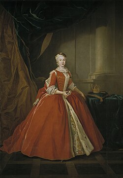 Portrait of Maria Amalia of Saxony