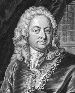 Portrait of Johann Mattheson