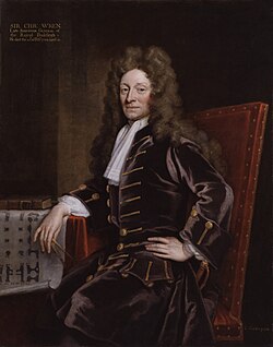 Portrait of Christopher Wren