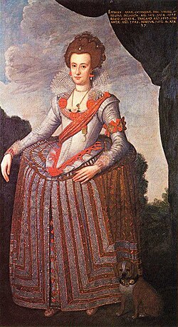 Portrait of Anne Catherine of Brandenburg