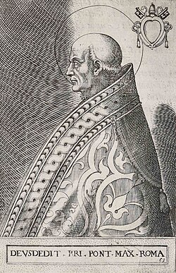 Portrait of Adeodatus I