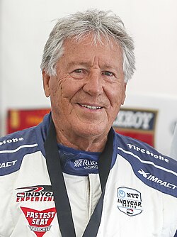 Portrait of Mario Andretti