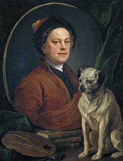 Portrait of William Hogarth
