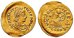 Portrait of Anastasius I