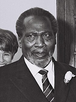 Portrait of Jomo Kenyatta