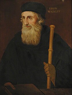 Portrait of John Wycliffe