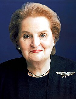 Portrait of Madeleine Albright