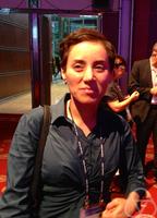 Portrait of Maryam Mirzakhani