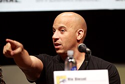 Portrait of Vin Diesel