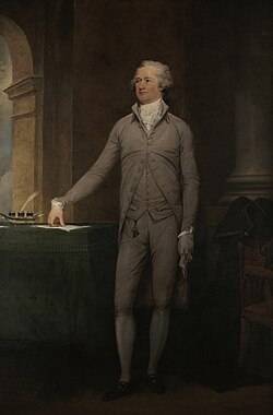 Portrait of Alexander Hamilton