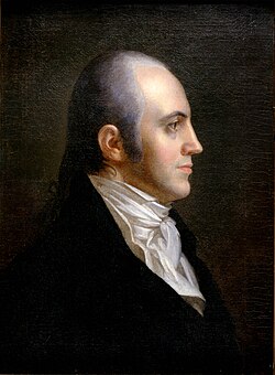 Portrait of Aaron Burr