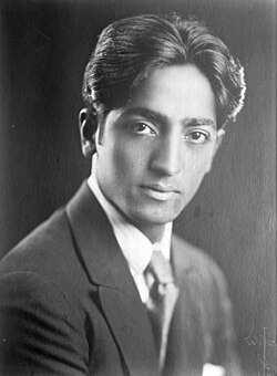 Portrait of Jiddu Krishnamurti