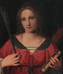 Portrait of Catherine of Alexandria