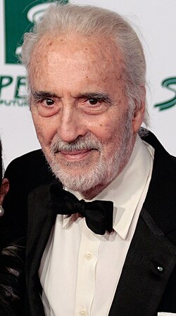 Portrait of Christopher Lee