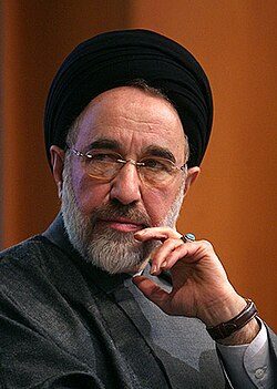 Portrait of Mohammad Khatami