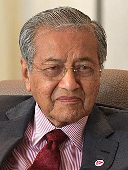 Portrait of Mahathir Mohamad