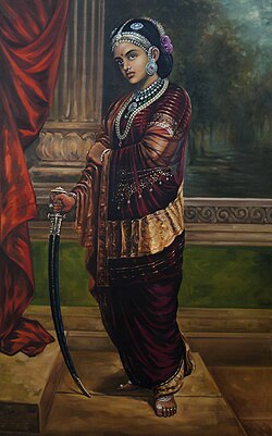 Portrait of Rani Lakshmibai